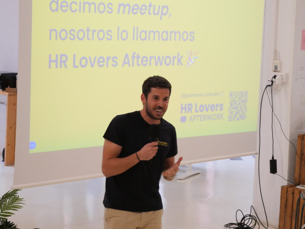 Jaime Puig, presentador de los HR Lovers Afterwork