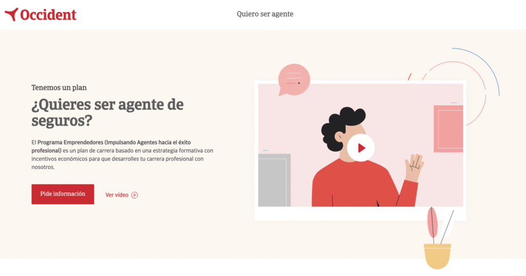 Página de empleo de Catalana Occidente