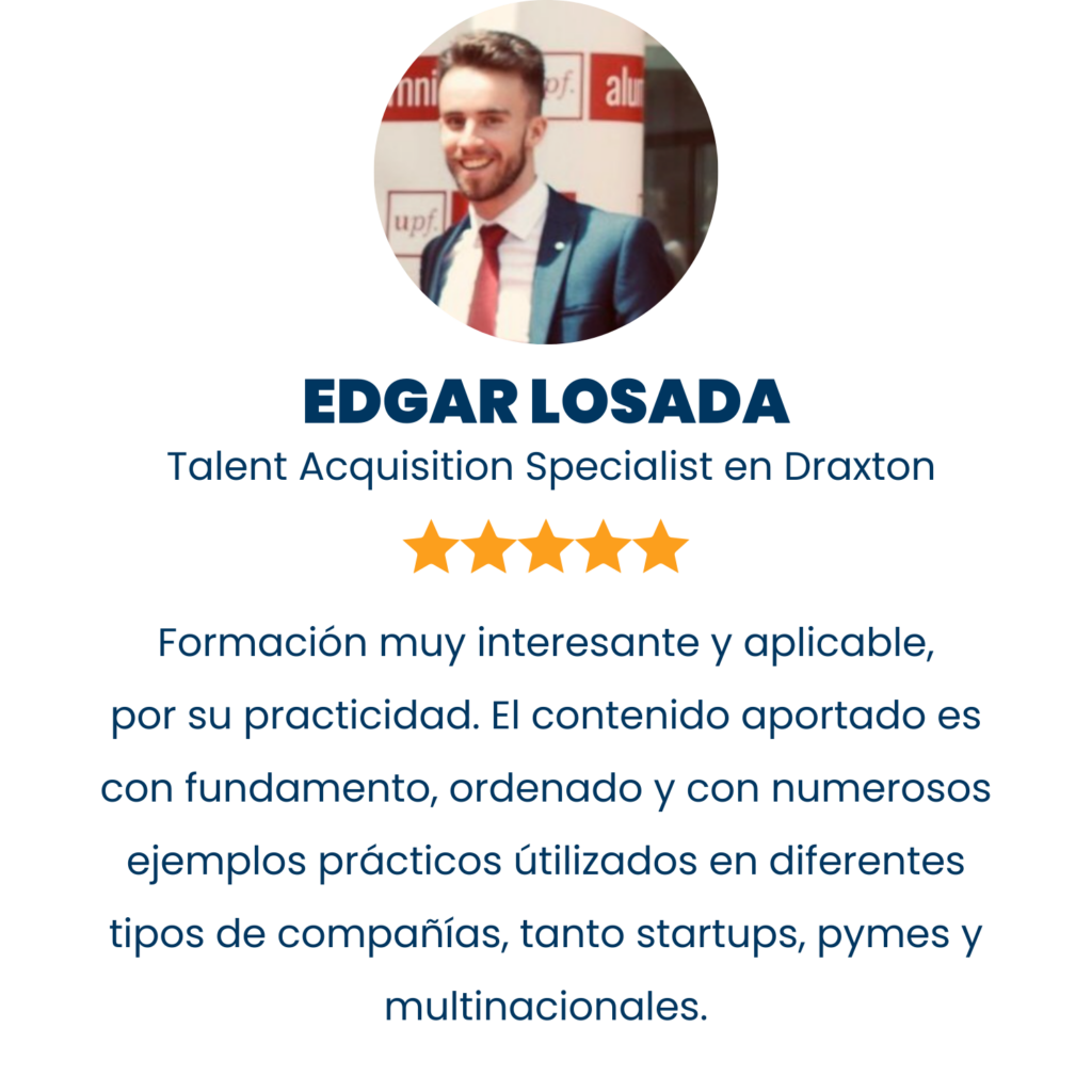 Edgar Losada, alumno de Inbound Recruiting Bootcamp