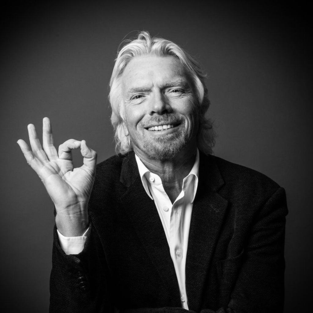 Richard Branson, con su famosa frase de recursos humanos