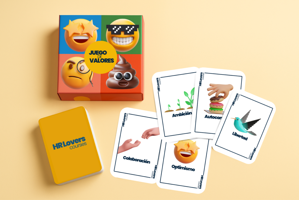 El pack del juego de valores para descubrir los valores corporativos de tu empresa